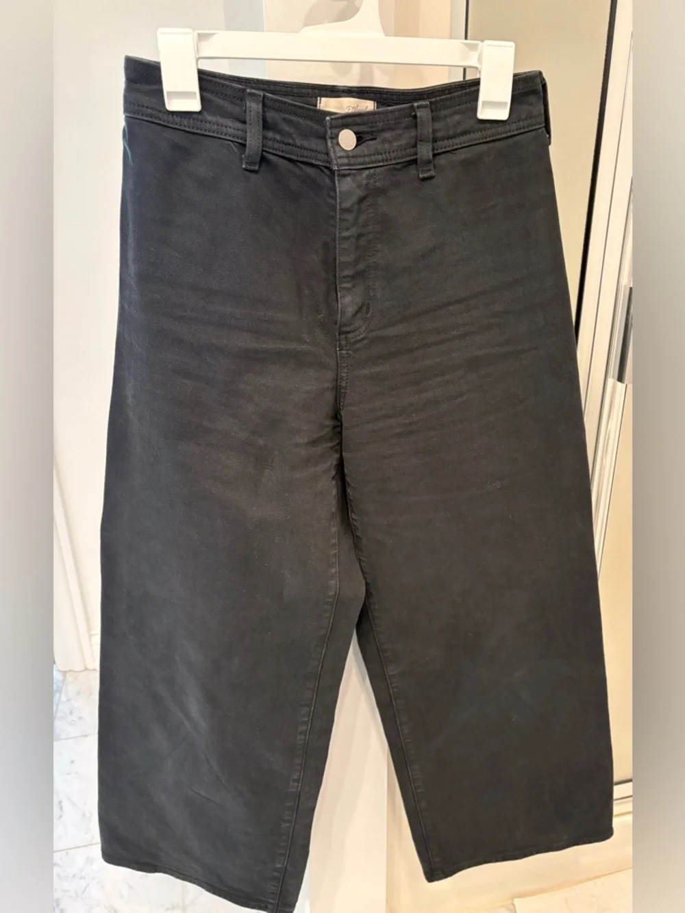 Target Universal Thread Sailor Wide Leg High-Rise Black Women's Jeans Size 6 - Picture 7 of 11